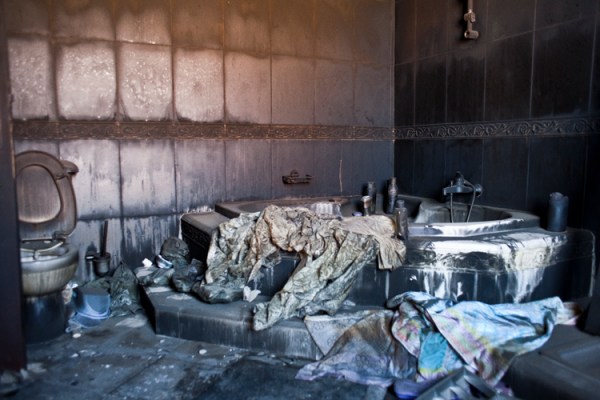 Name: Dr Mohammed Akasha Location: L`twam area, northern Gaza Owner fled with his family. Soldiers entered house and were stationed there.