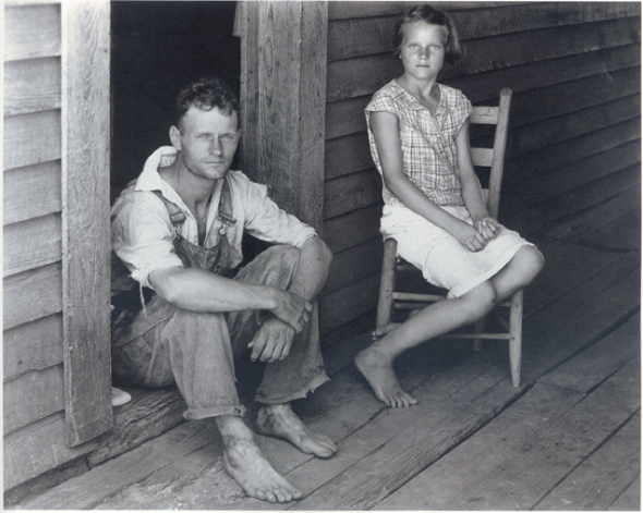 Floyd and Lucille Burroughs, 1936