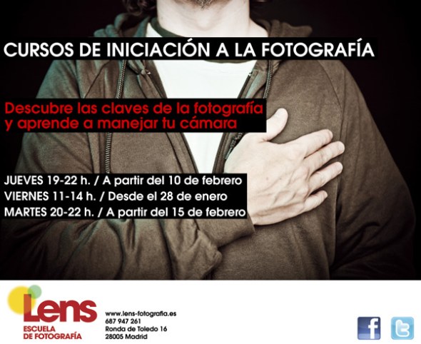 Cursos de Iniciación a la Fotografía en LENS