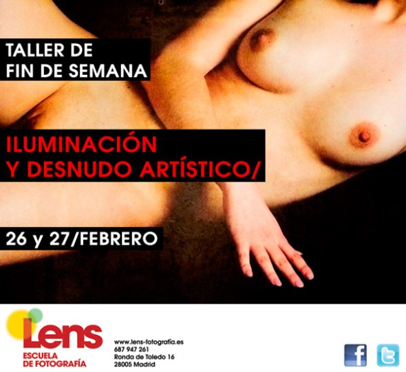 Taller de Iluminacion y Desnudo artístico en LENS