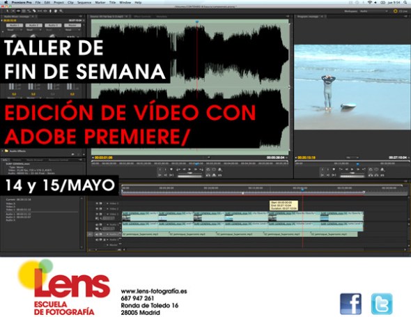 Taller de Edición de Vídeo con Adobe Premiere en LENS