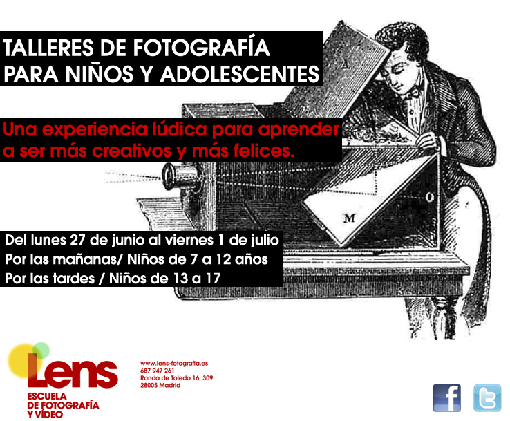Talleres infantiles de fotografía en Madrid