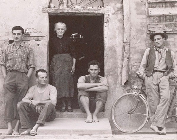 Paul Strand - The Lusetti Family, 1953