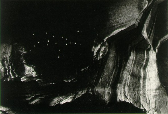 Minor White - Bullet holes