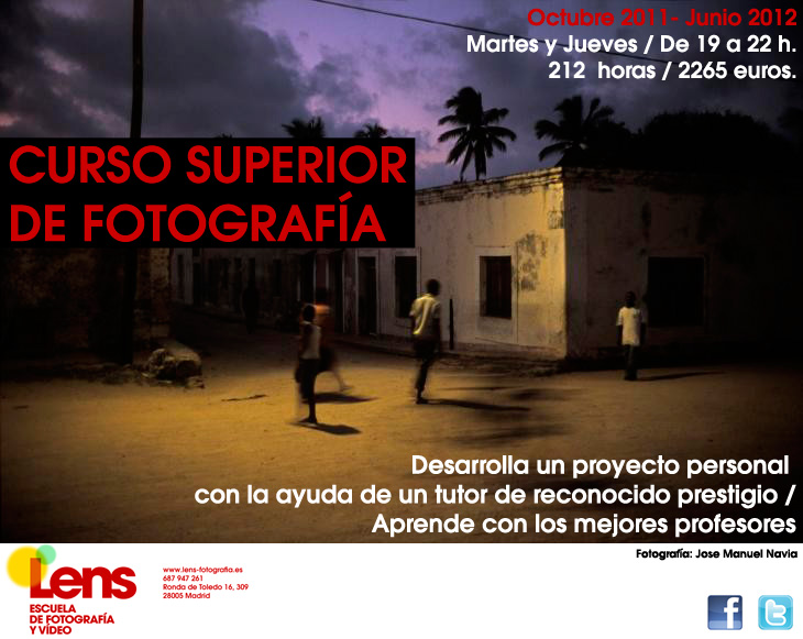 Curso Superior de Fotografía en LENS