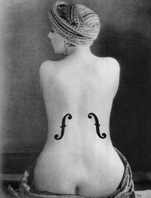 Man Ray - El violin de Ingres 1924
