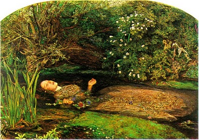 John Everett Millais - Ophelia,1852