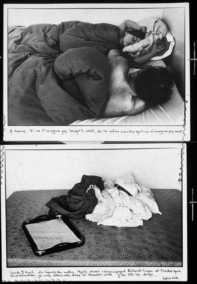 Sophie Calle - De la serie Les Dormeurs, 1979