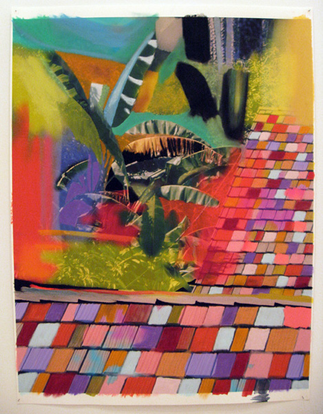Sam Falls - Crayon Roofs, 2011