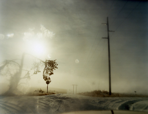 Todd Hido - 6097 (A Road Divided, 2008)