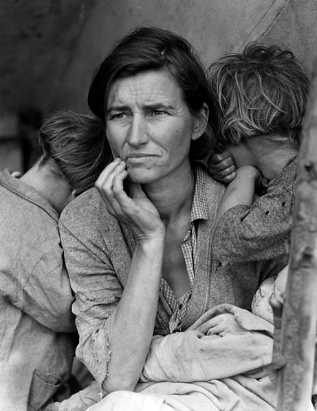 Dorothea Lange - Florence Owens Thompson, 1936