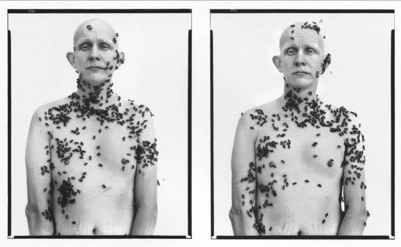 Richard Avedon - Bee Man (In the American West, 1981)
