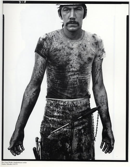 Richard Avedon - Blue Cloud Wright, 1979