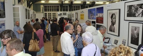 Feria Entrefotos - La lonja de la Casa del Reloj (Madrid)