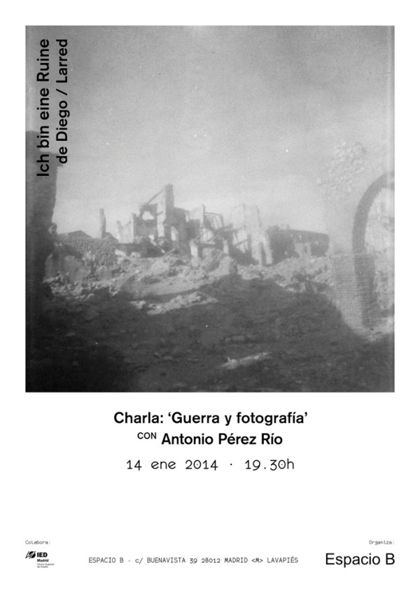 Conferencia en Espacio B. Entrada libre