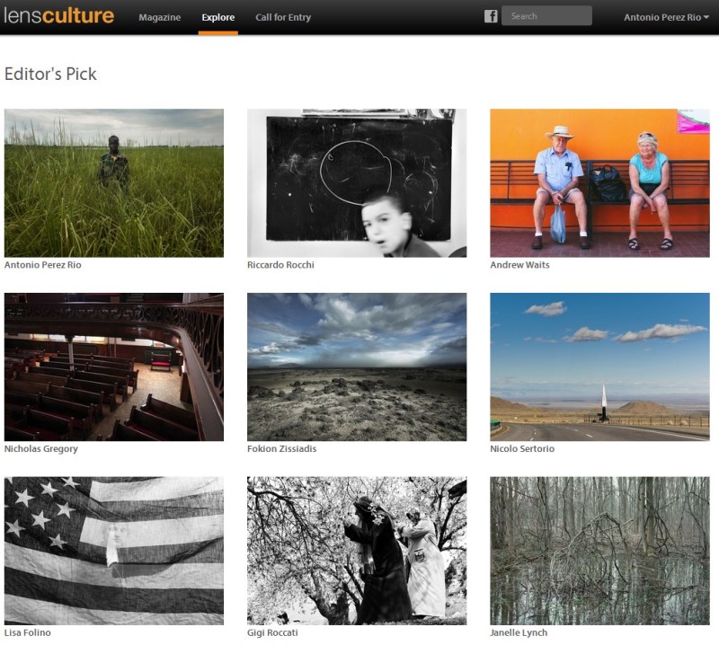 Lo inevitable, Editor's Pîck en LensCulture