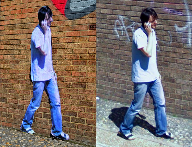 Paolo Cirio - Street Ghost. Ebor Street, London - Link Street View from 2008