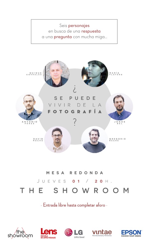 Mesa redonda: ¿Se puede vivir de la fotografía?